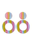 Forever21 Rainbow Drop Earrings