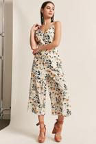 Forever21 Floral Cami Palazzo Jumpsuit