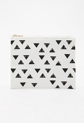 Forever21 Triangle Print Pouch
