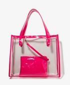 Studded Clear Tote