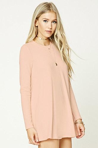 Forever21 Women's  Brushed Knit Longline Top