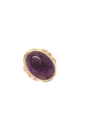 Forever21 Floral Faux Stone Cocktail Ring