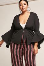 Forever21 Plus Size Bell-sleeve Cardigan