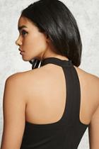 Forever21 Choker Neck Bandeau Top