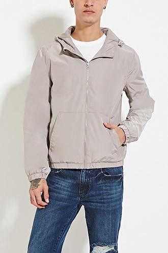 21 Men Men's  Mesh-lined Windbreaker