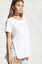 Forever21 Vented Crew Neck Tee