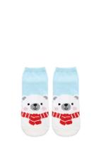 Forever21 Polar Bear Graphic Ankle Socks