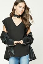 Forever21 Cap-sleeved Top