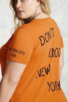 Forever21 Plus Size New York Graphic Tee