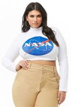 Forever21 Plus Size Nasa Graphic Tee