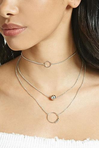 Forever21 O-ring Layer Choker
