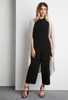 Forever21 Buttoned Culottes Jumpsuit