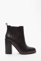 Forever21 Genuine Leather Chelsea Boots