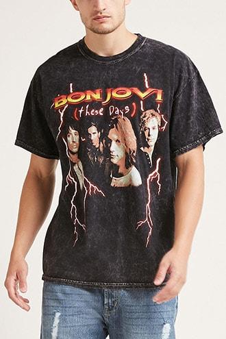 Forever21 Bon Jovi These Days Tour Tee