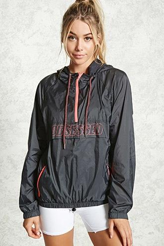 Forever21 Active Obsessed Windbreaker