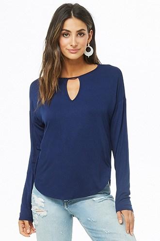 Forever21 Cutout Dolman Top