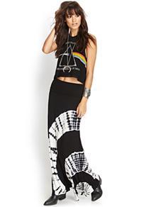 Forever21 Tie-dye Maxi Skirt