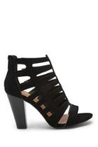 Forever21 Faux Nubuck Caged Heels
