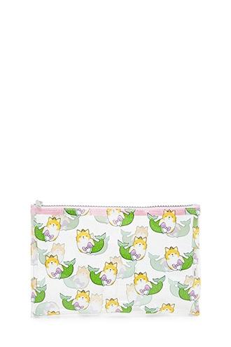 Forever21 Mermaid Cat Makeup Bag