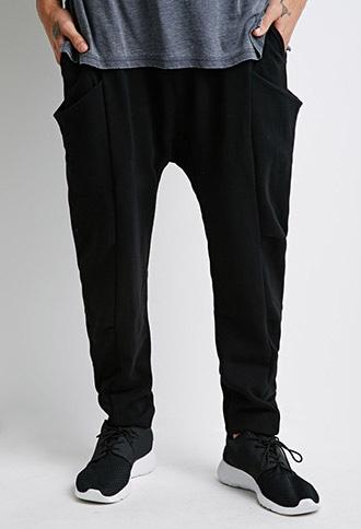 Forever21 Funnel-pocket Drawstring Sweatpants