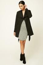 Forever21 Women's  Belted Draped-front Jacket