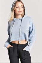 Forever21 Oil Wash Pullover Hoodie