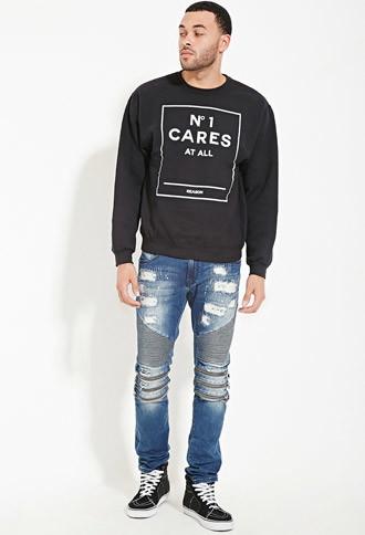 21 Men Reason Mulberry Moto Jeans