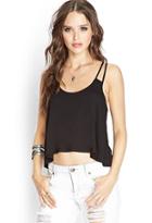 Forever21 Women's  Black Strappy Knit Cami