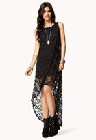 Forever21 Lace High-low Dress