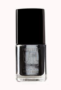 Forever21 Jet Black Nail Polish