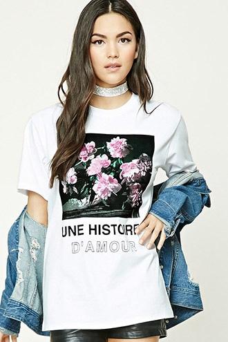 Forever21 Une Histoire Damour Graphic Tee