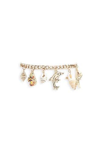 Forever21 Sea Charm Bracelet