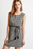 Forever21 Contemporary Fan Print A-line Dress