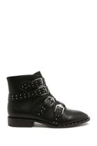 Forever21 Studded Faux Leather Booties