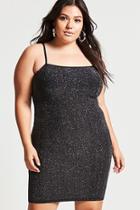 Forever21 Plus Size Metallic Shimmer Dress