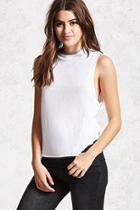 Forever21 Dolphin-hem Muscle Tee