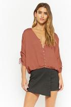 Forever21 Loop-button Front Top