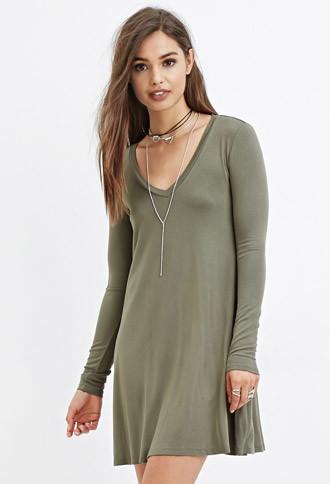 Forever21 V-neck Dress