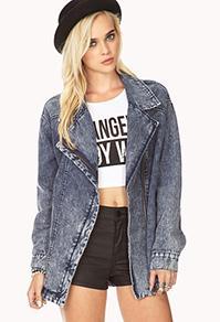Forever21 Modernist Denim Jacket