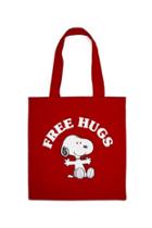 Forever21 Snoopy Free Hugs Graphic Eco Tote Bag