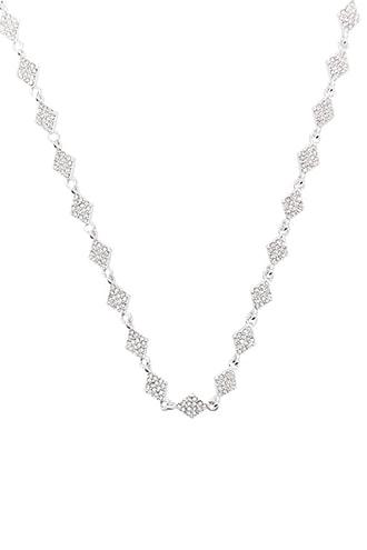 Forever21 Rhinestone Diamond Necklace