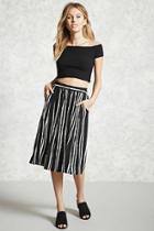 Forever21 Contemporary Stripe Skirt