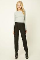 Forever21 Women's  Contemporary Pleated Pants