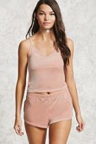 Forever21 Velvet V-neck Cami