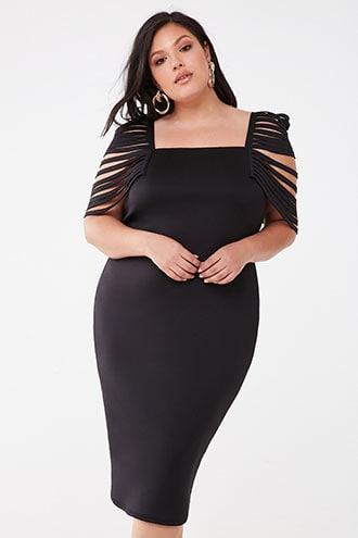 Forever21 Plus Size Ladder-cutout Dress