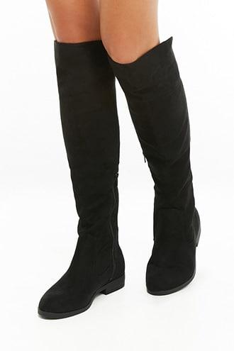 Forever21 L4l By Lust For Life Elasticized Lace-up Boots