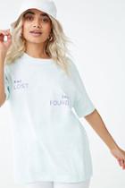 Forever21 Lost Found Graphic Tee