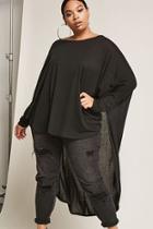 Forever21 Plus Size Heathered High-low Tunic