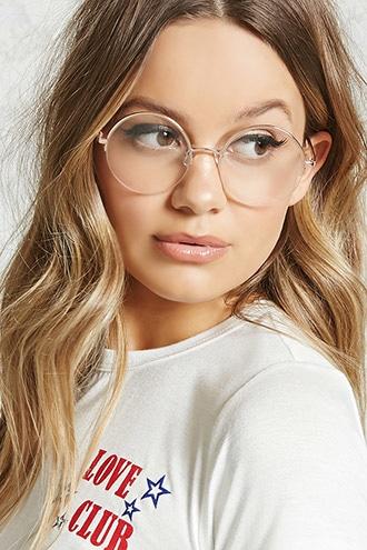 Forever21 Clear Metal Readers