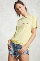 Forever21 Normal Is Boring Distressed Tee